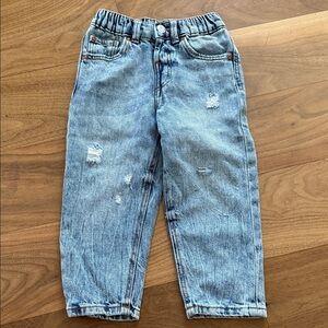 Zara Light Blue Distressed Kids Jeans